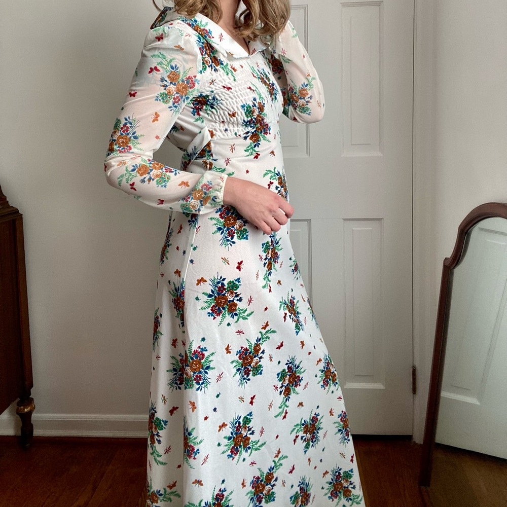 Vintage 70’s Hostess Dress